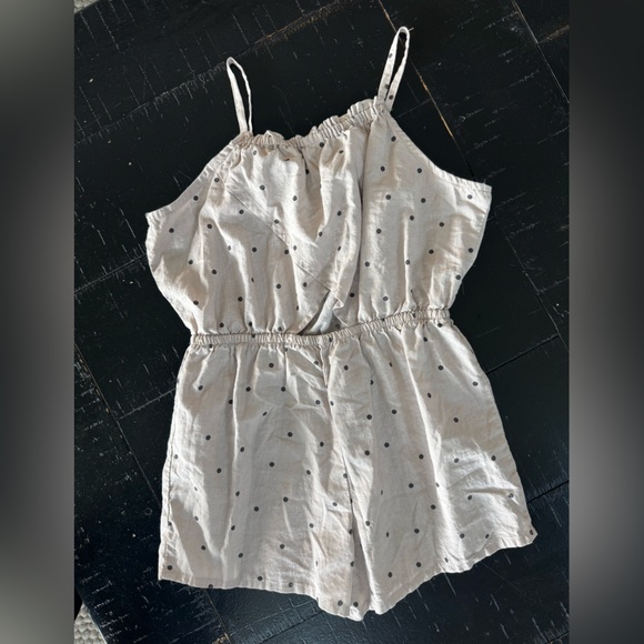 Girls Size 10/10A Polka Dot Kids Romper - Picture 5 of 9